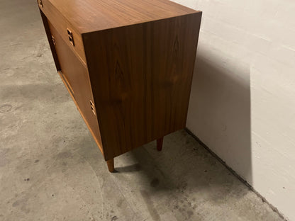 Mid-Century Modern Teak sideboard dresser 2 drawers 1960's