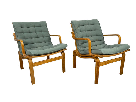 Mid-Century Modern lounges chairs from Nielaus Møbler PAIR