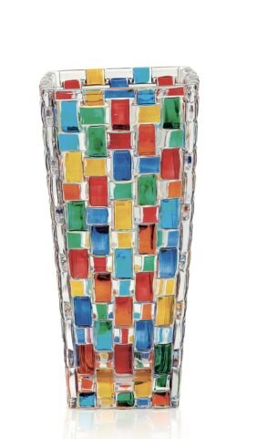 Murano Style Multi Color Vase by Zecchin
