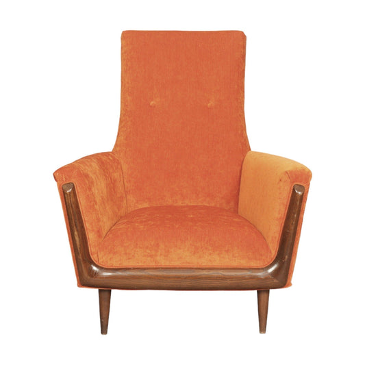 Mid Century, Curated, Adrian Persall highback lounge chair