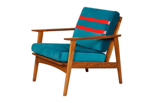 1960’s Danish Mid Century Modern Lounge Chair in Teak