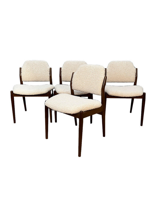 Mid-Century Arne Vodder Dining Chairs, set of 4