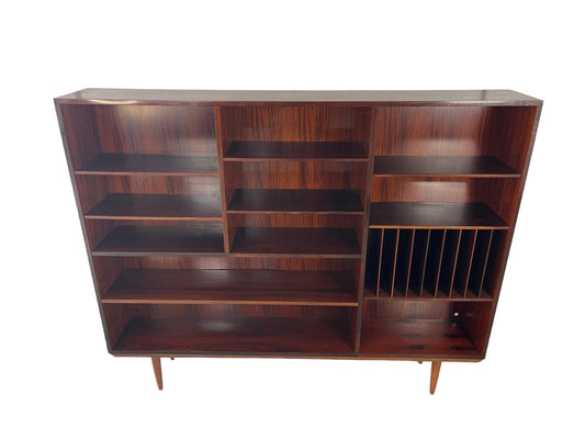 Mid-Century Rosewood wall unit/bookcase from Oman Jr