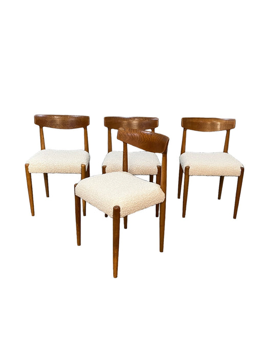 Mid-Century Set of 4 Knud Færch dining chairs