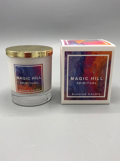 Hand poured coconut wax SPIRITUAL Scented Candle by Magic Hill