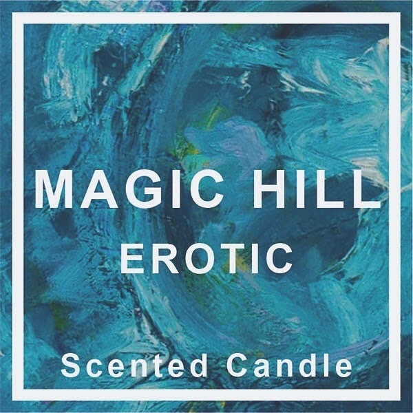 Hand poured Coconut EROTIC Scented Candle by Magic Hill