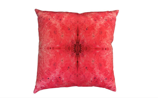 Bruce Mishell Collection Velvet & Vinyl Pillow