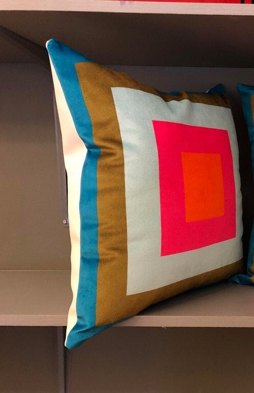 Handmade Modern Geometric Pattern Pillow