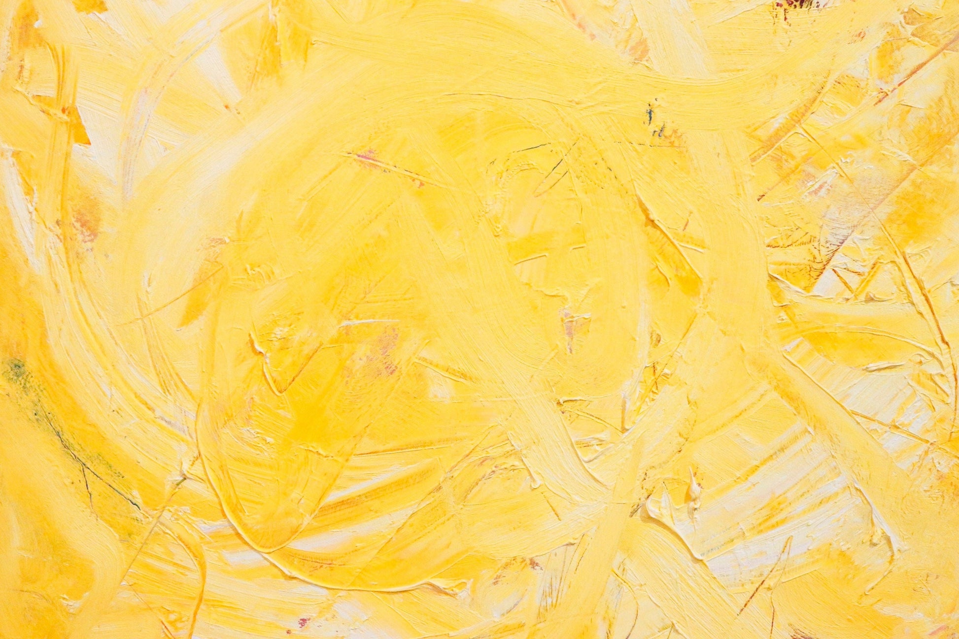 Oil on Canvas by Bruce Mishell Titled “Yellow”