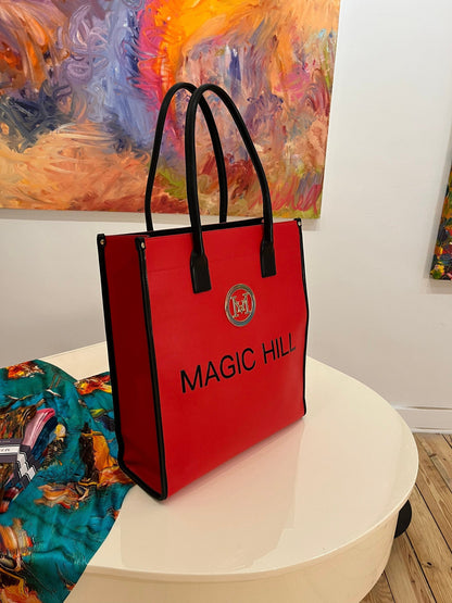 MAGIC HILL - Shoulder Tote bag MAGIC Vegan Grade A Leather