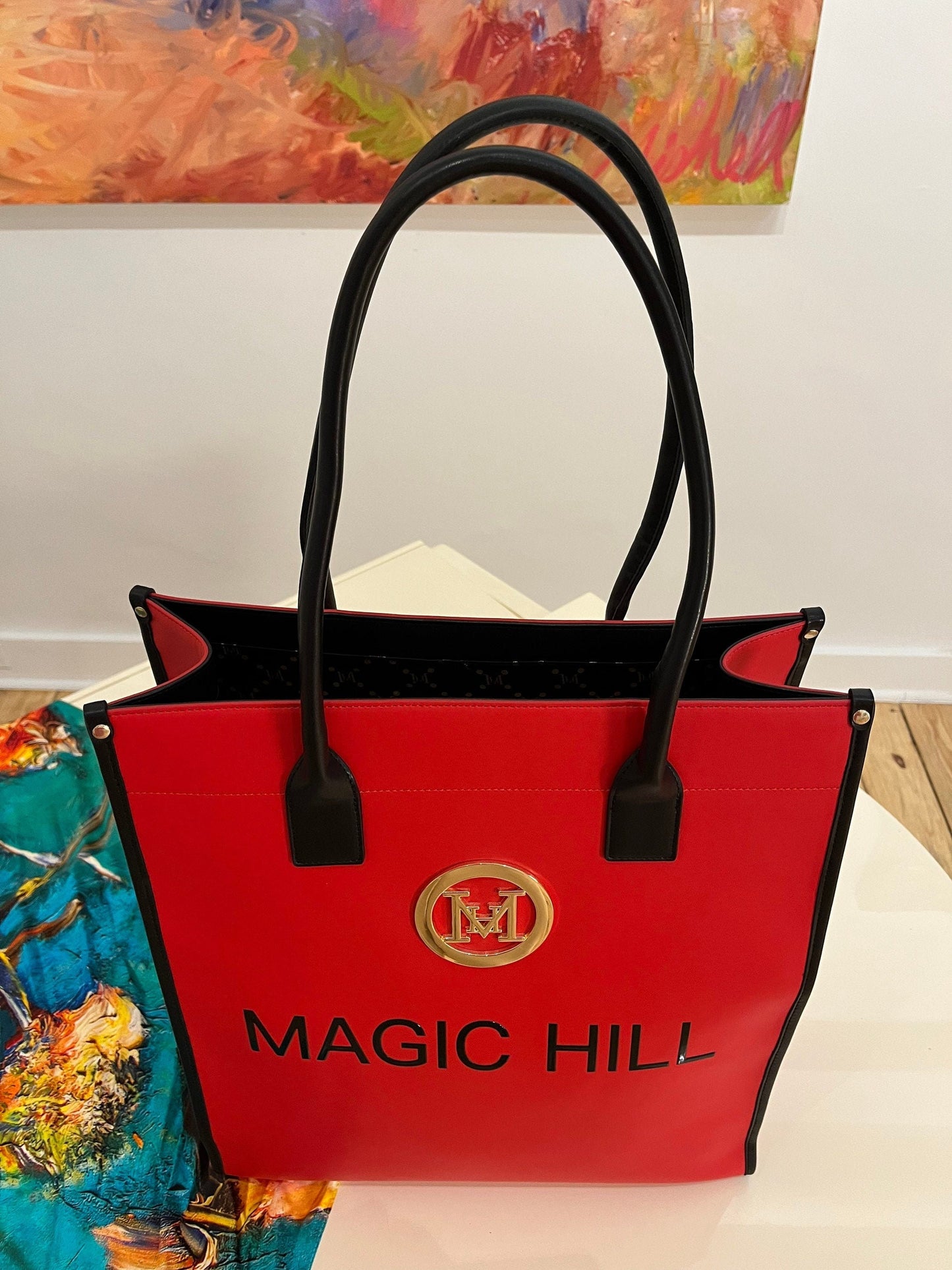 MAGIC HILL - Shoulder Tote bag MAGIC Vegan Grade A Leather