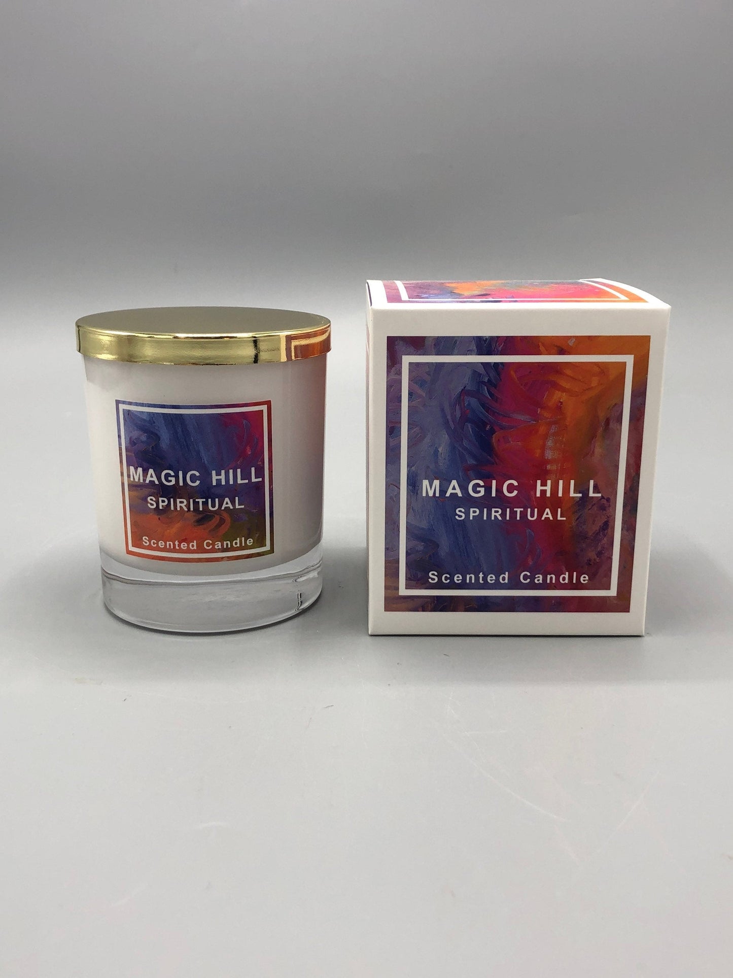 Hand poured coconut wax SPIRITUAL Scented Candle by Magic Hill