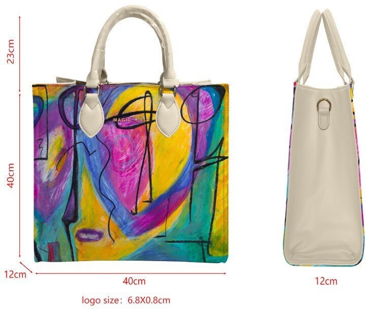 Backorder MAGIC HILL’s exclusive Bruce Mishell Collection tote bag brass hardware and silk lining.