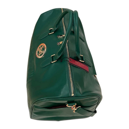 Duffel Green bag designed by MAGIC HILL Mercantile Vefan Grade A Leather