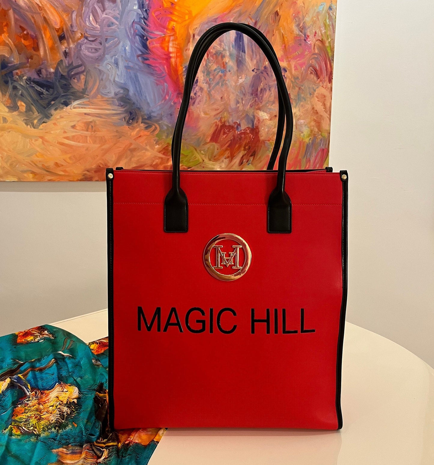 MAGIC HILL - Shoulder Tote bag MAGIC Vegan Grade A Leather