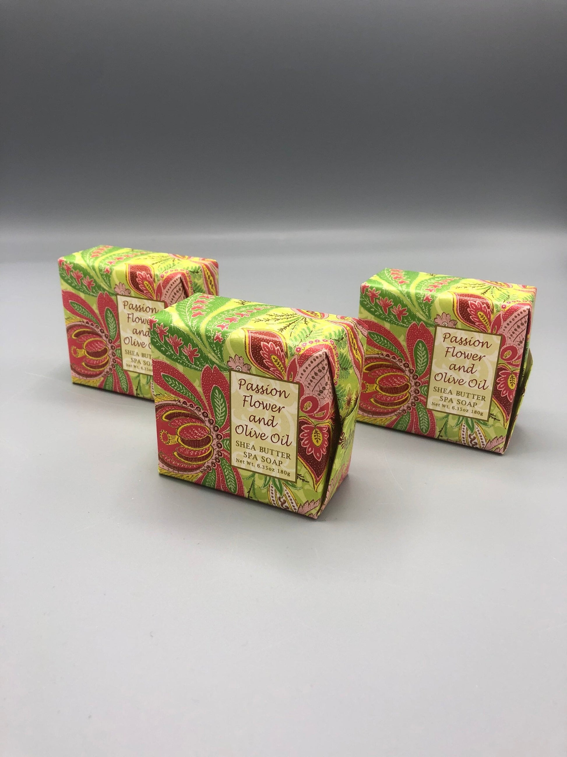 Passion flower & olive oil shea butter Bar soap 6.35oz