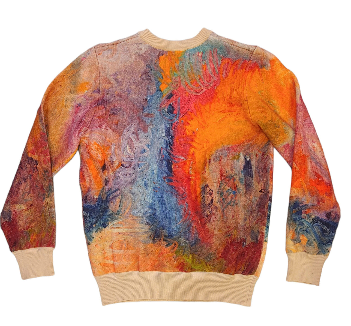 100% Cotton Custom &quot;Bruce Mishell&quot; Art Sweater.