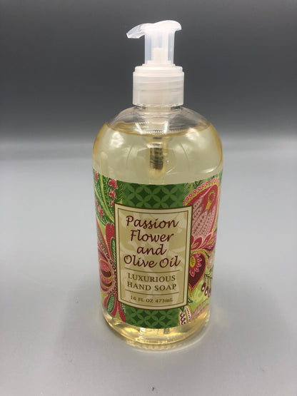 Passion Flower & Olive oil Hand Soap Lotion shea Butter 16oz