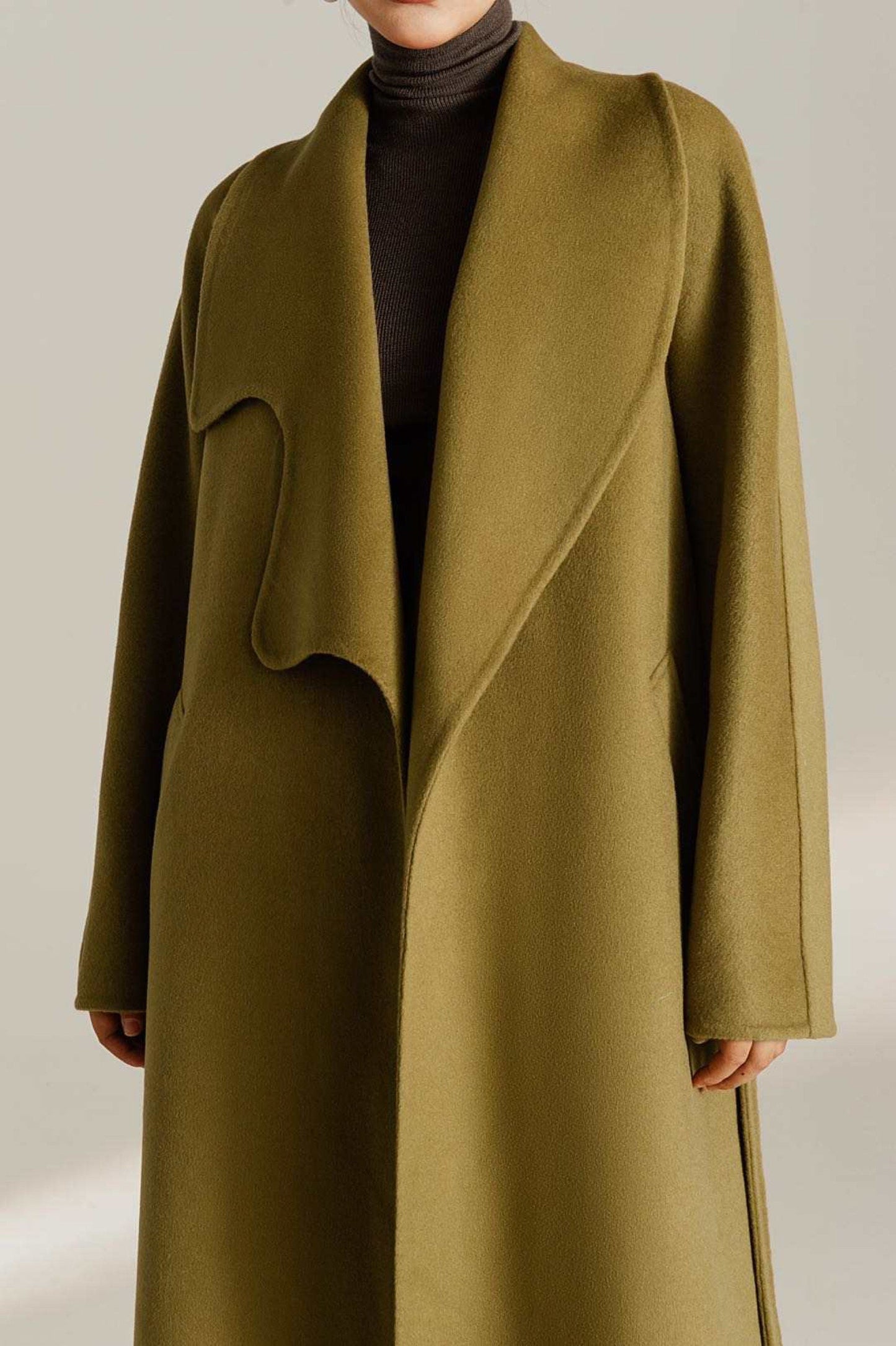 100% Australian Wool Merino long coat