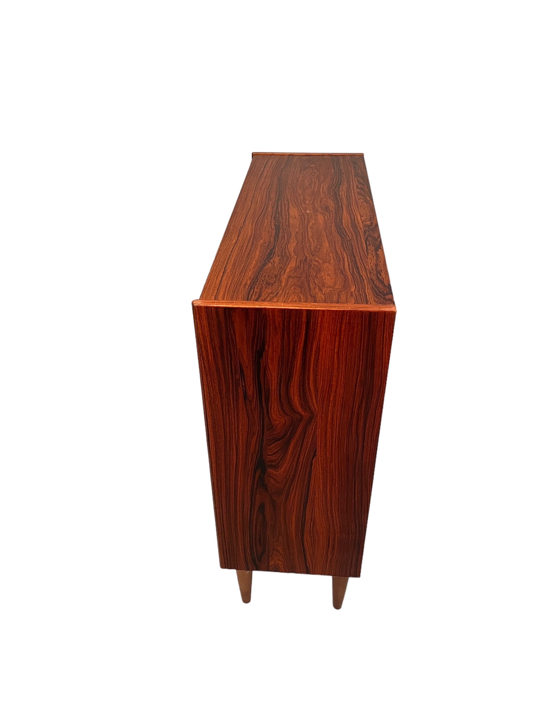 Mid-Century Rosewood Glass Cabinet