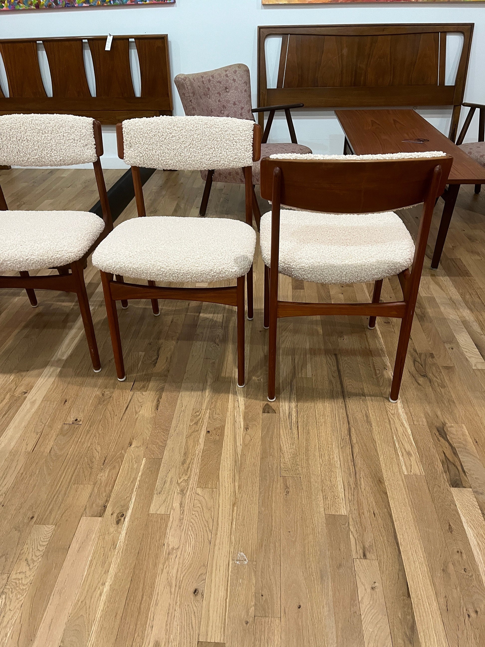 Mid-Century Teak dining chairs from TSM (4)