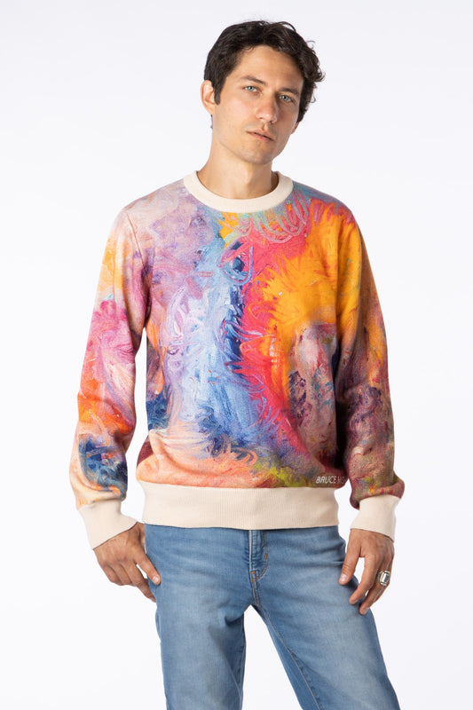 The Other Side - Pima Cotton Sweater by Bruce Mishell