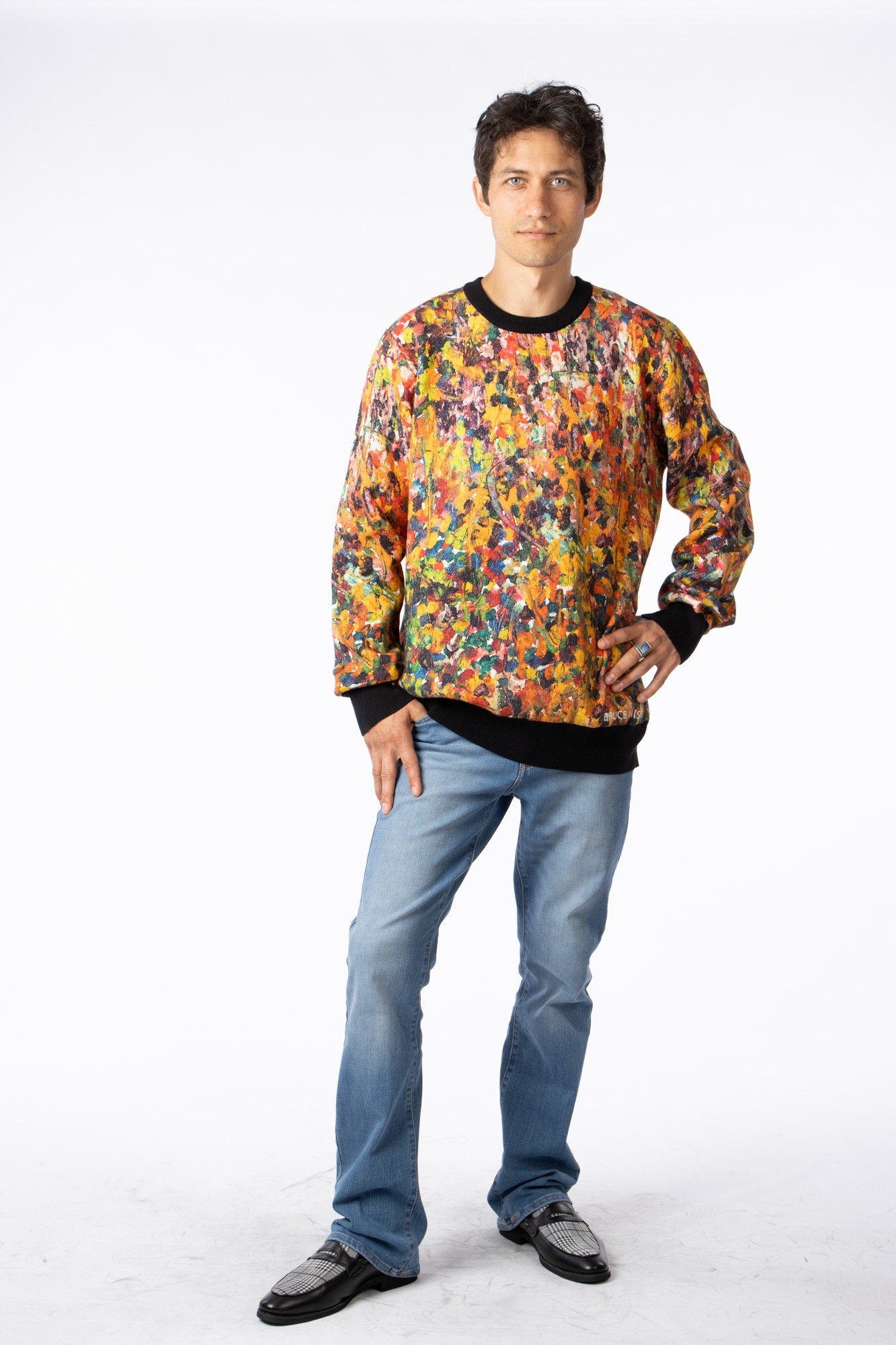 UNITY Pima cotton sweater by Bruce Mishell