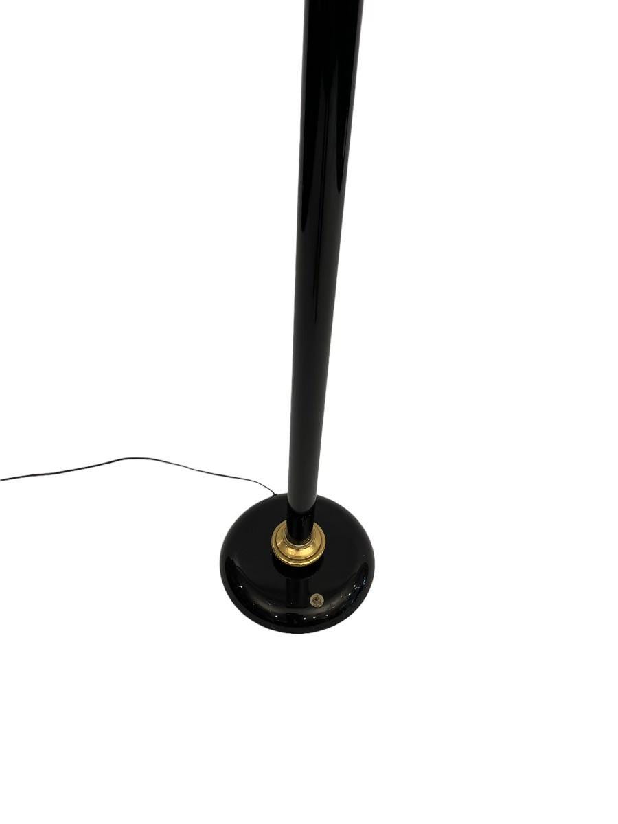 Metal Hollywood Regency floor lamp