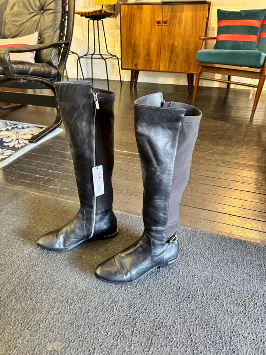 Michael Kors real leather boots, size 10