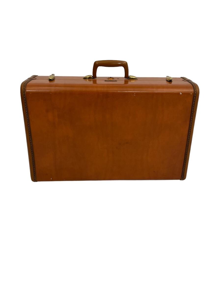 Mid-century / 1960s real leather suitcase