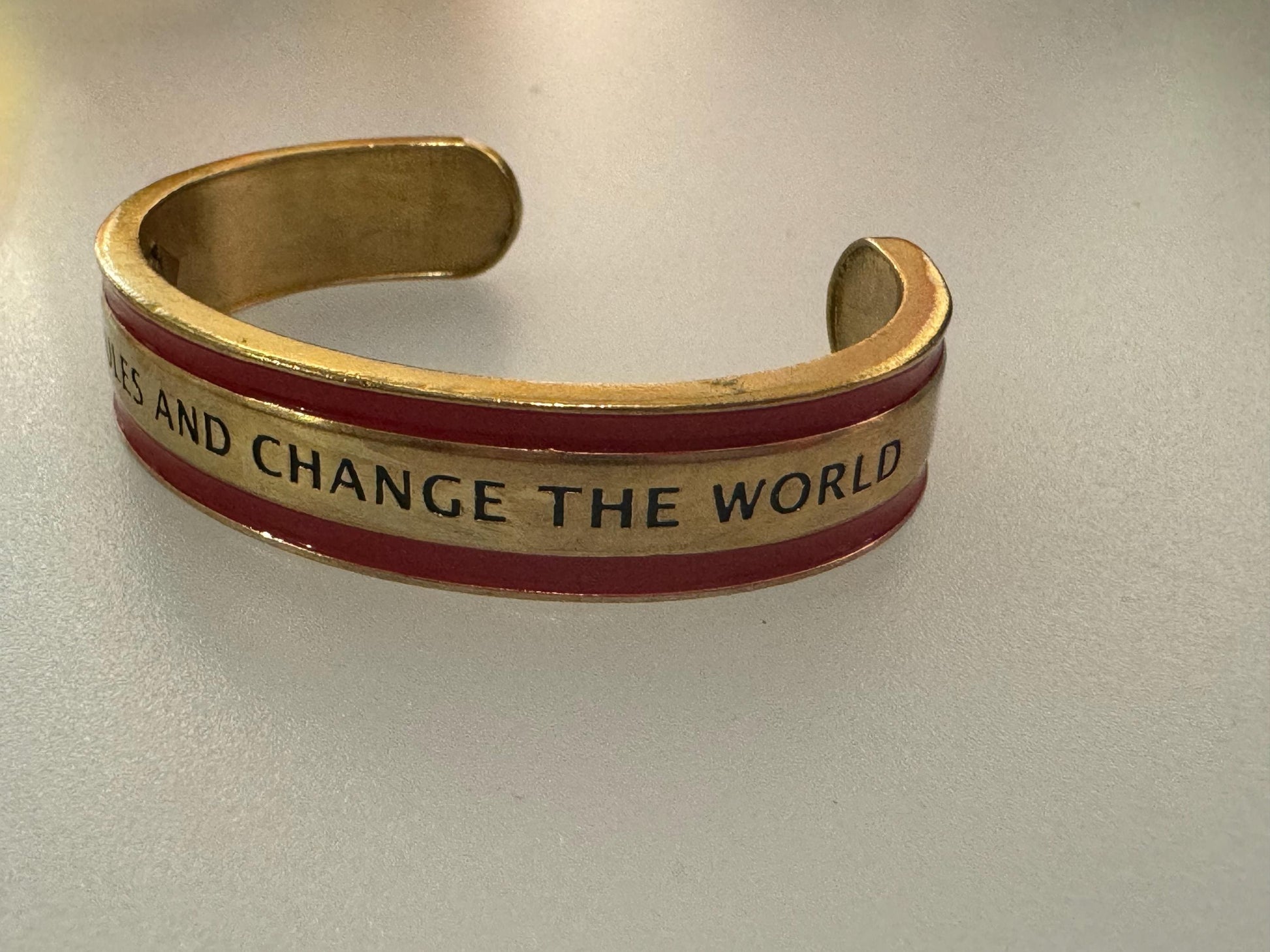 Break The Rules And Change The World Bangle