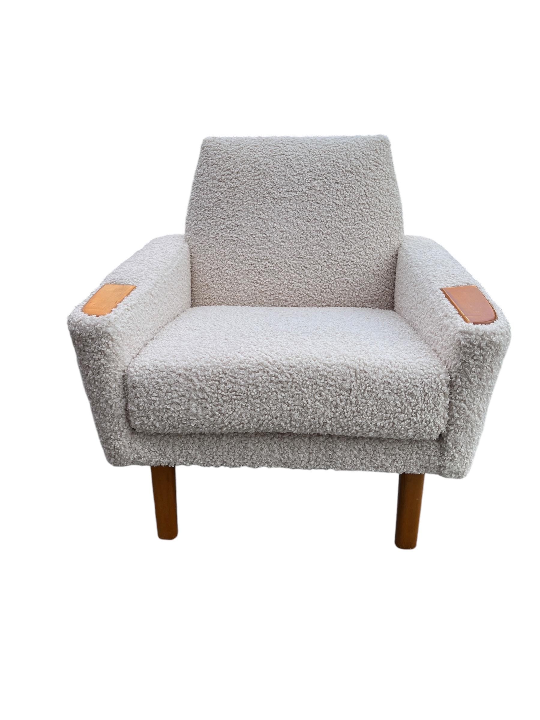 Mid-Century Danish Lounge Chair, 1960's curated