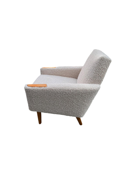 Mid-Century Danish Lounge Chair, 1960's curated