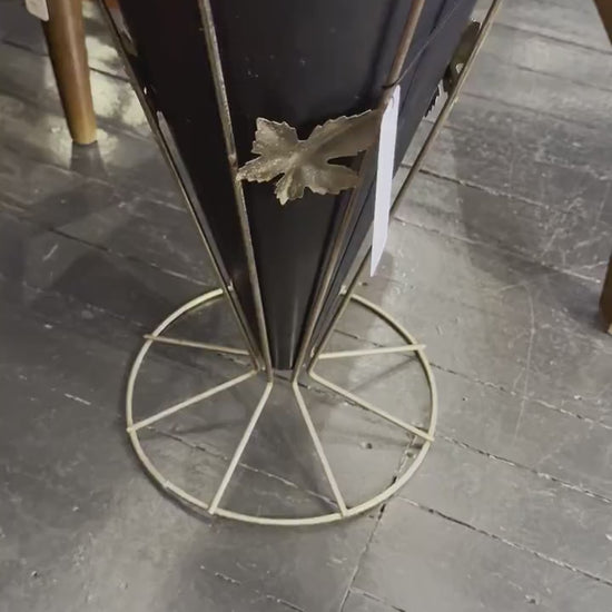 Mid-century metal umbrella stand