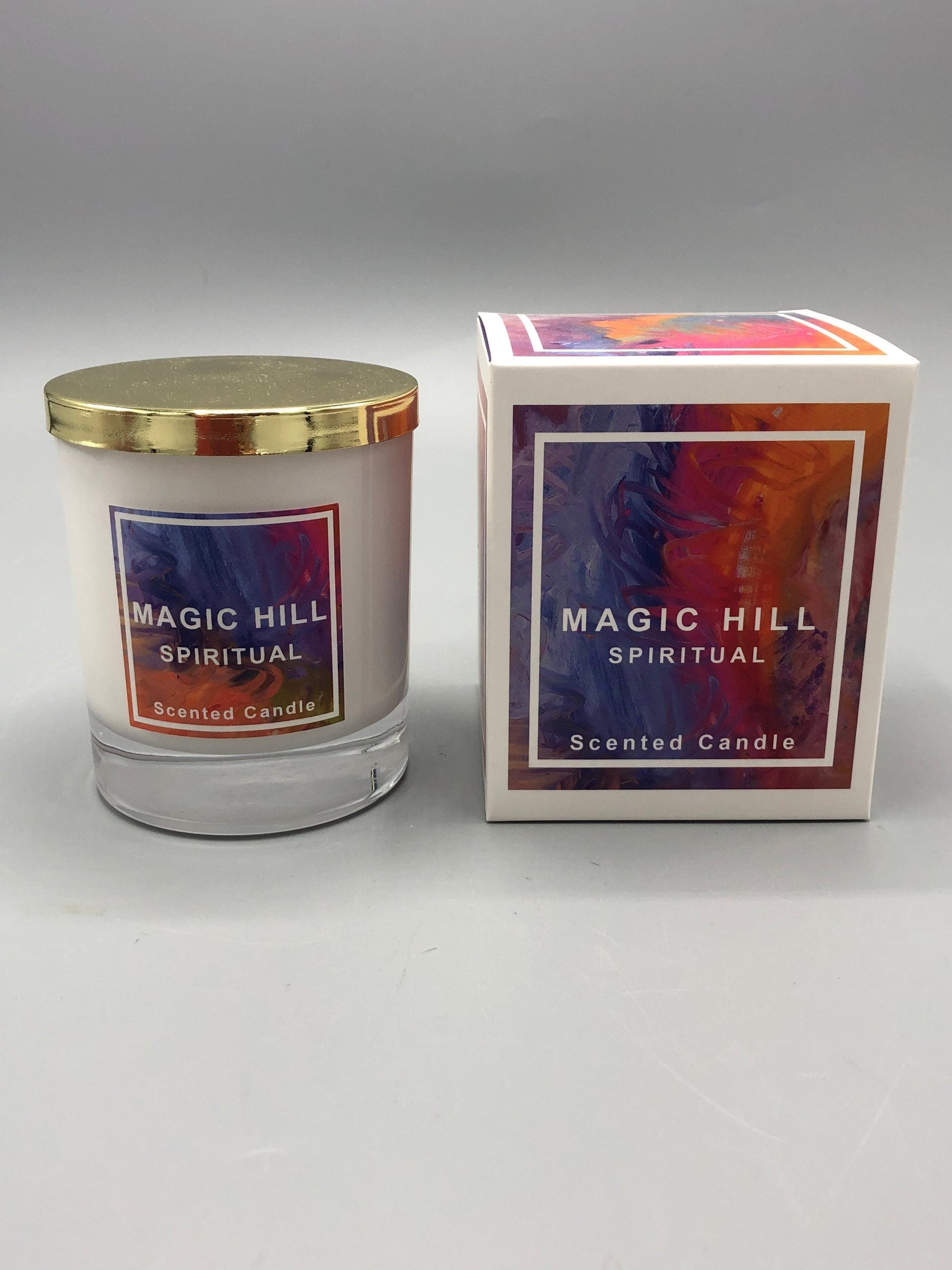 Hand poured coconut wax SPIRITUAL Scented Candle by Magic Hill