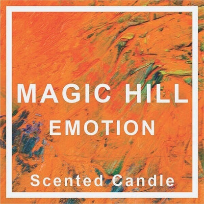 Hand poured Coconut wax EMOTION Scented Candle by Magic Hill