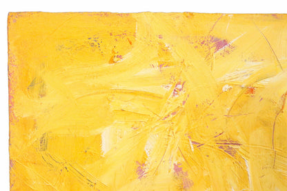 Oil on Canvas by Bruce Mishell Titled “Yellow”