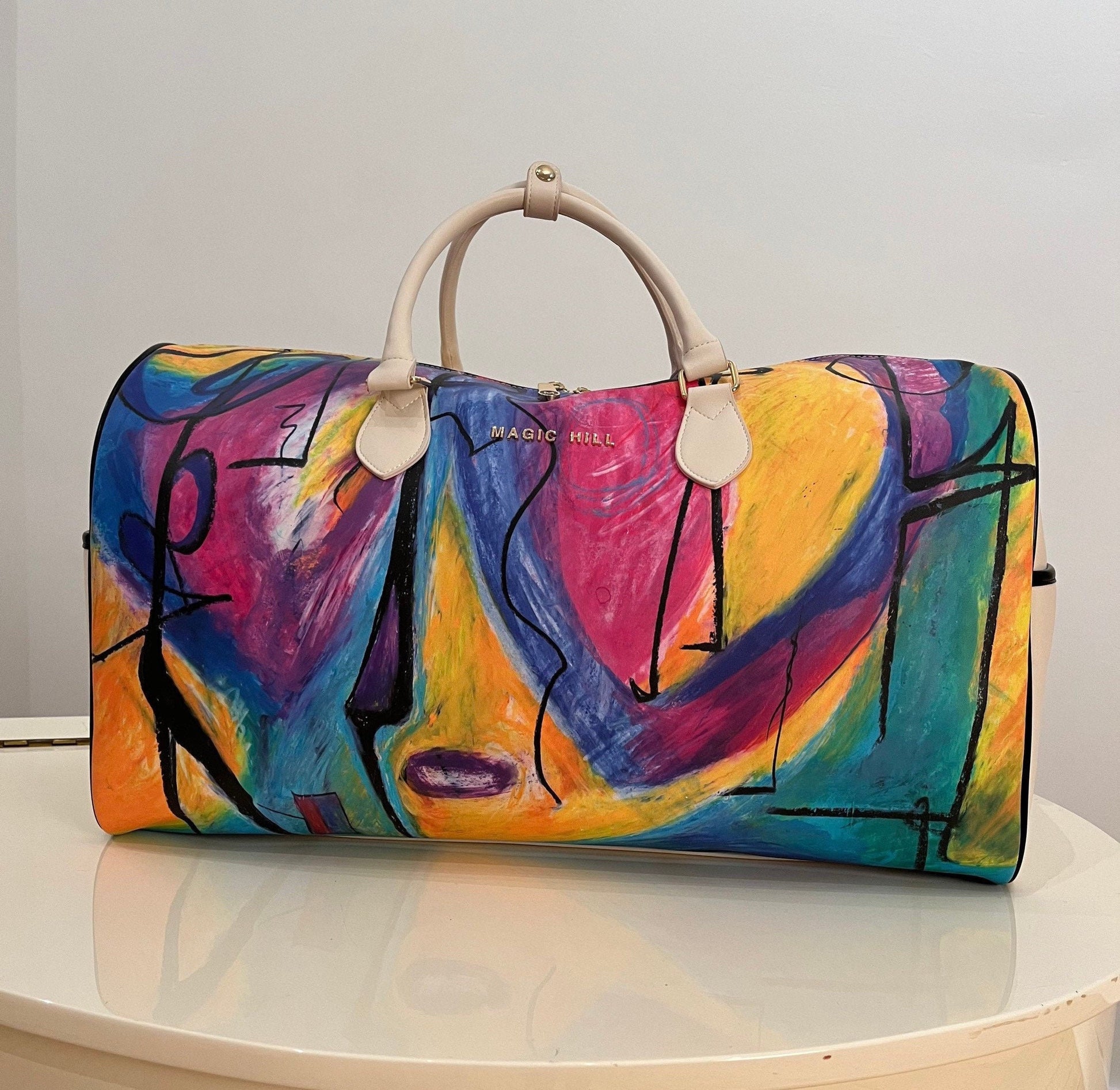 Pre Order “Myra” - Duffle Bag by Bruce Mishell Collection for Magic Hill - Mercantile