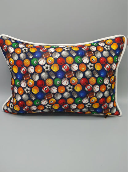 Custom Handmade Decorative Lumbar Throw Pillow