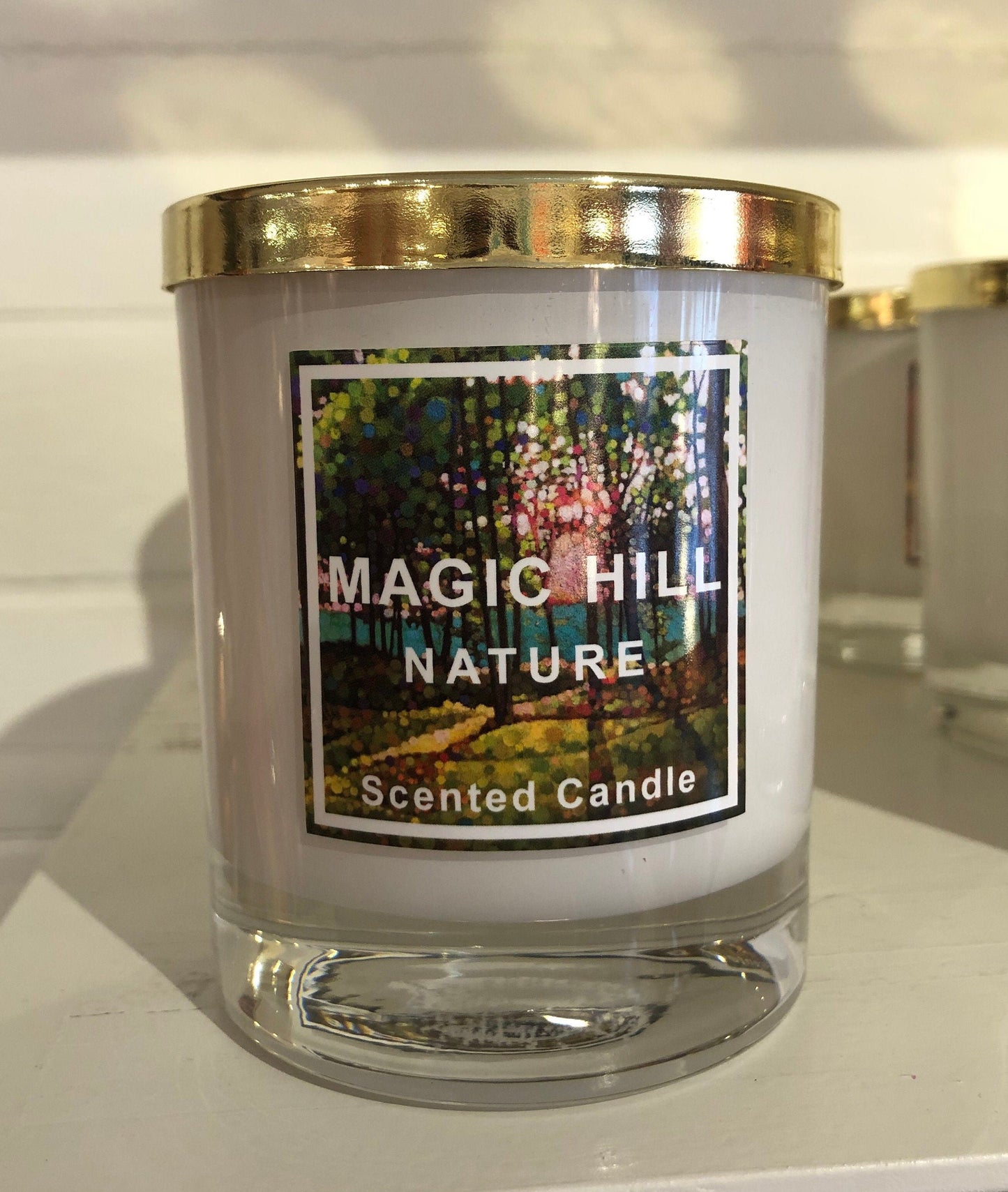 Hand-Poured coconut wax NATURE Handcrafted Scented Coconut Wax Candle