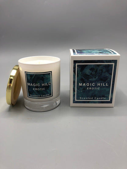 Hand poured Coconut EROTIC Scented Candle by Magic Hill