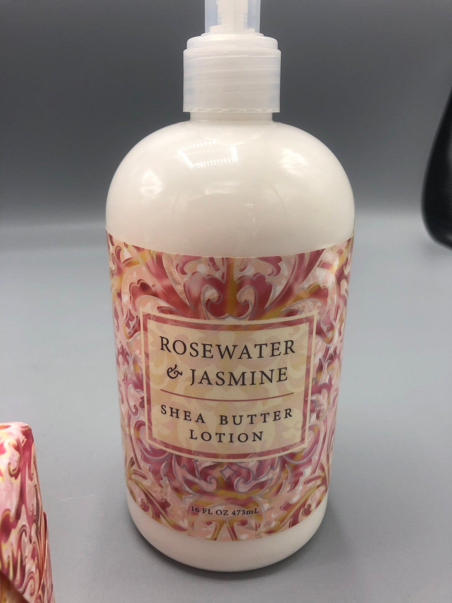 Rosewater and Jasmine she butter lotion & hand soap 16oz