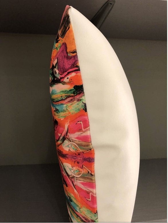 Bruce Mishell Contemporary Kaleidoscope Velvet Pillow