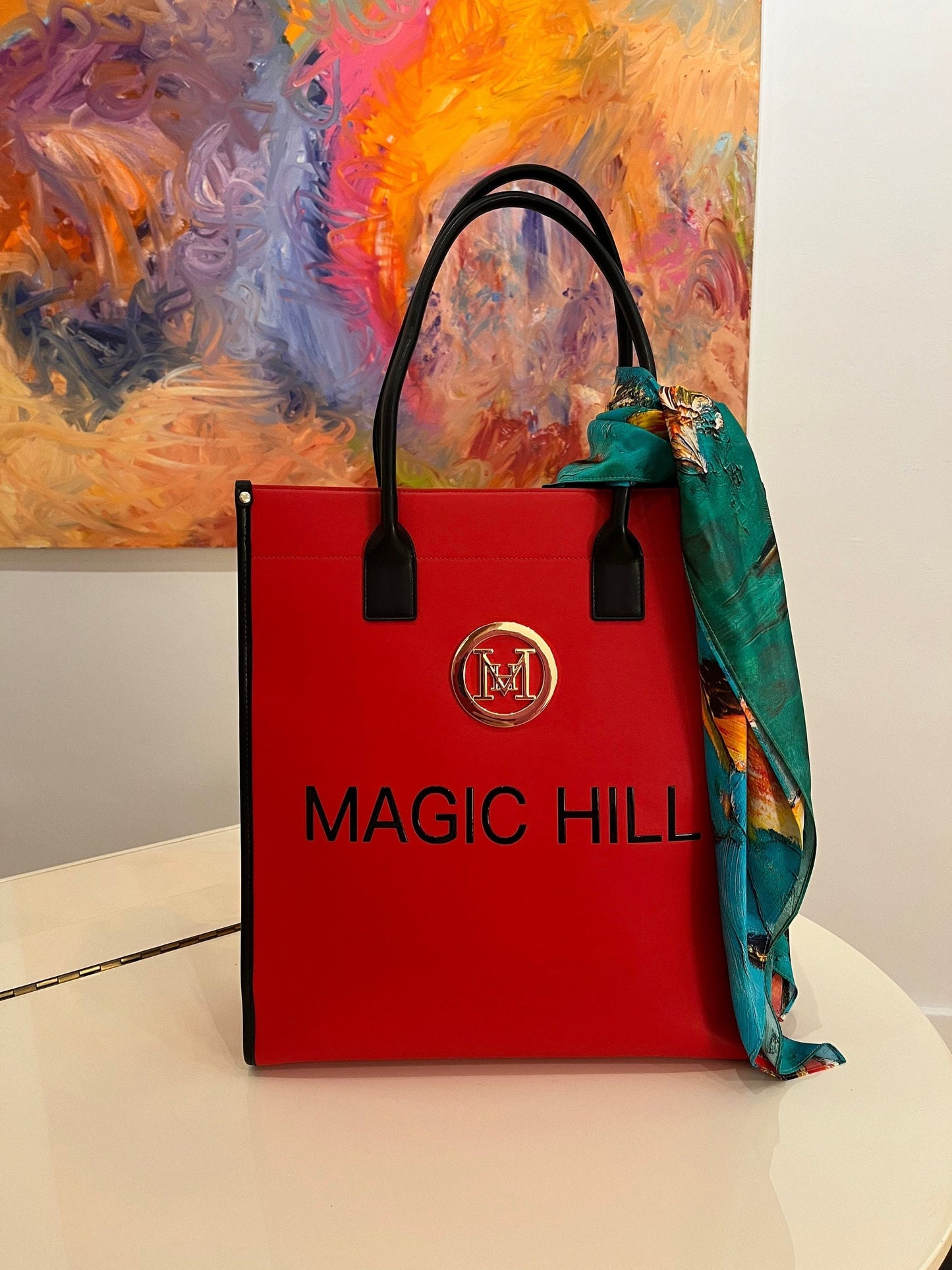 MAGIC HILL - Shoulder Tote bag MAGIC Vegan Grade A Leather