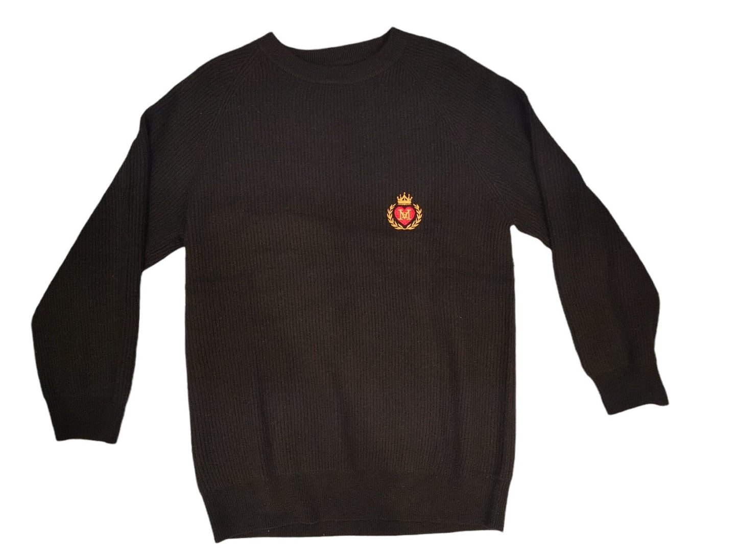 Luxuriously Soft Classic Black Magic Hill Sweater! -100% Fine Cashmere!