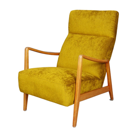 Mid Century Curated high-back lounge chair, 1960 from Denmark
