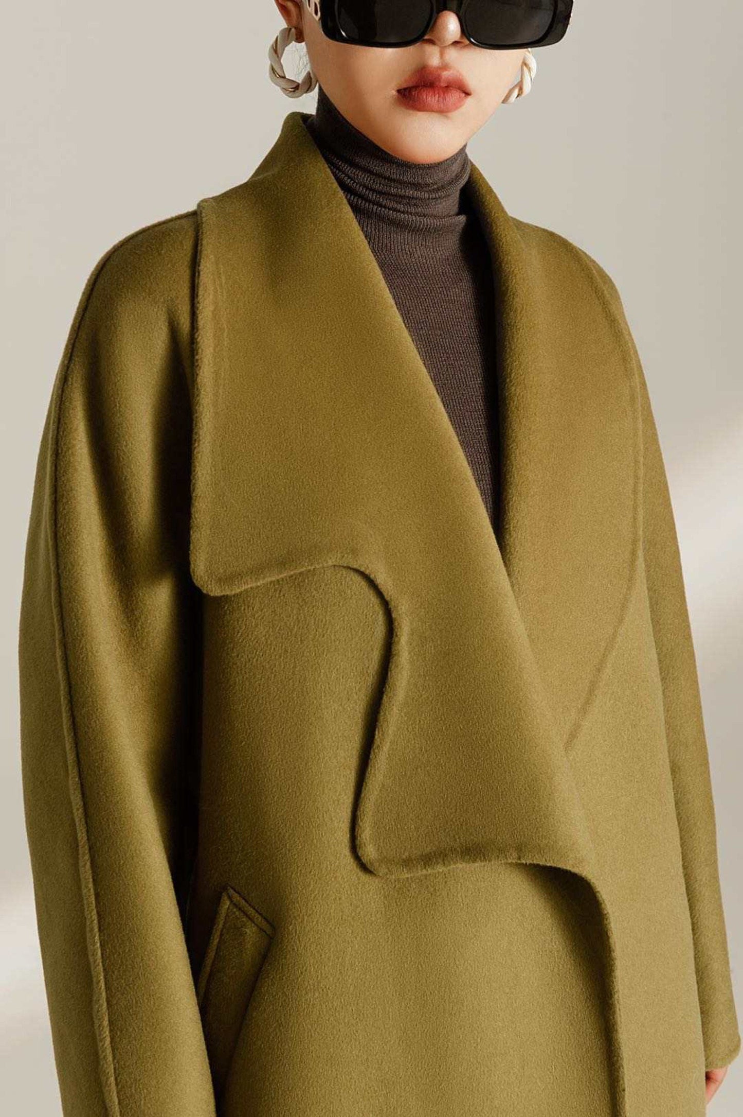 100% Australian Wool Merino long coat