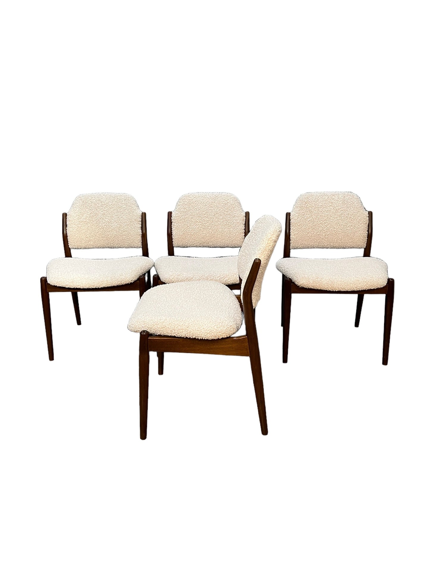 Mid Century danish rosewood dining chairs set of 4