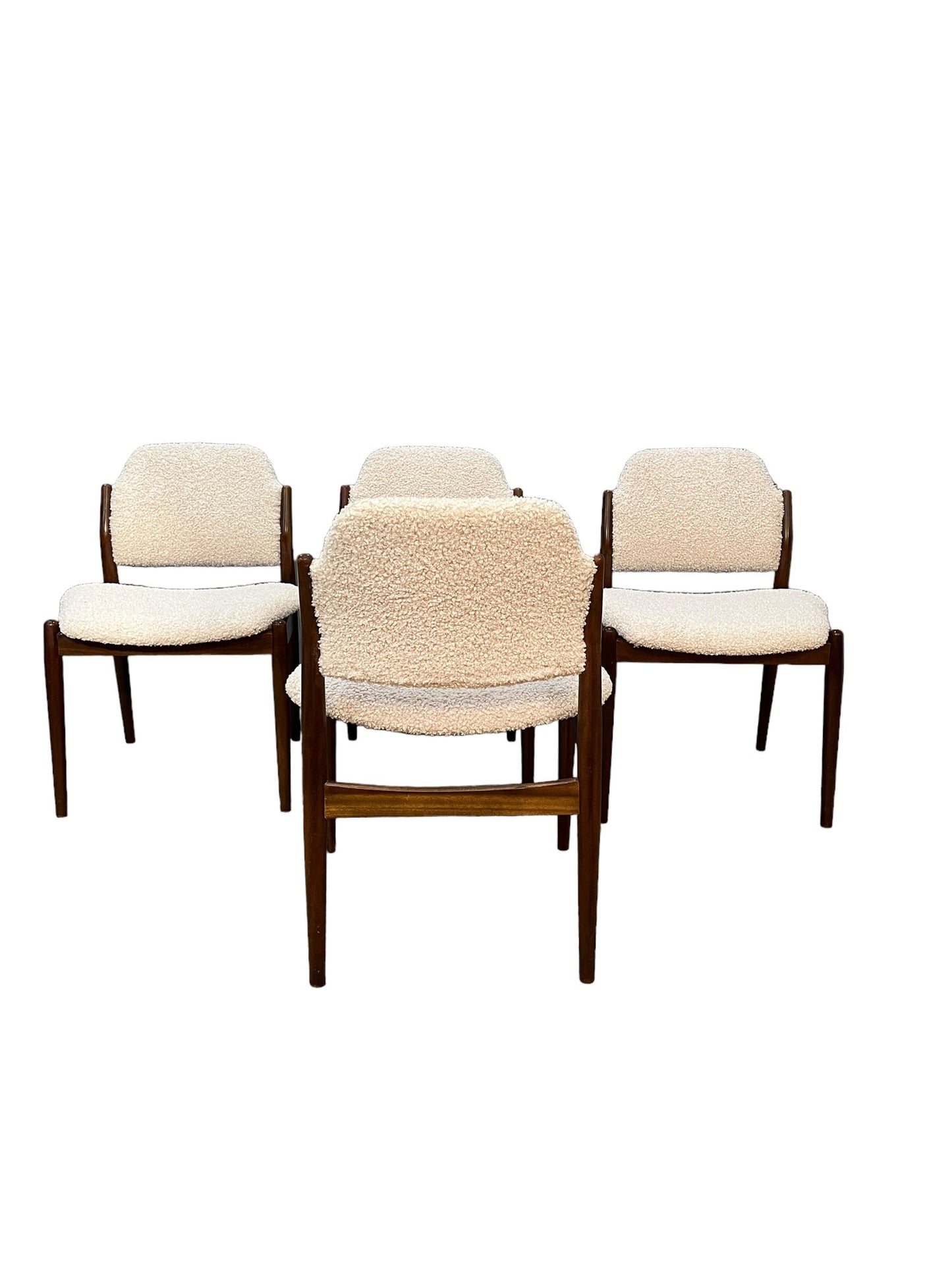 Mid Century danish rosewood dining chairs set of 4