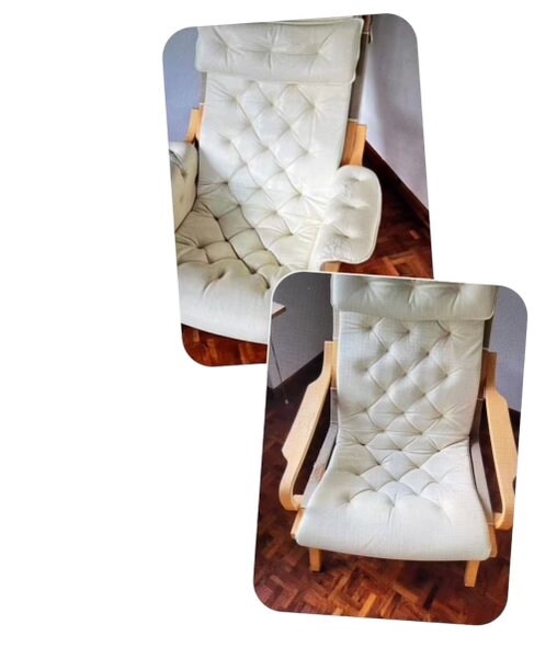 Mid-Century Bruno Lounge Chairs (pair)